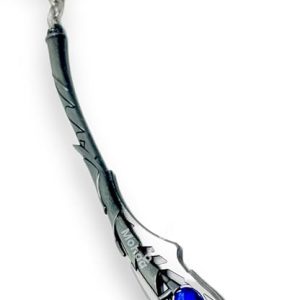 Marvel Avengers Loki Scepter Cosplay Infinity Stone Metal Keychain Keyring for Bike Car