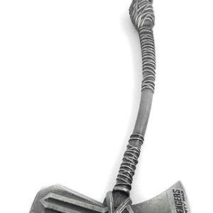 Metal Stormbreaker Keychain Axe Keychain Avengers Thor Hammer Key Ring, Silver