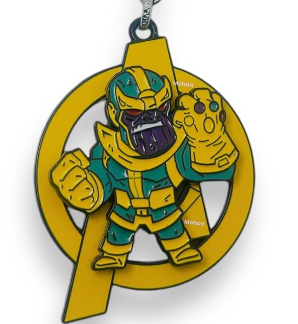 Thanos Metal Keychains for Men – Collectible Key Ring for Car, Bike & Bag - Image 2