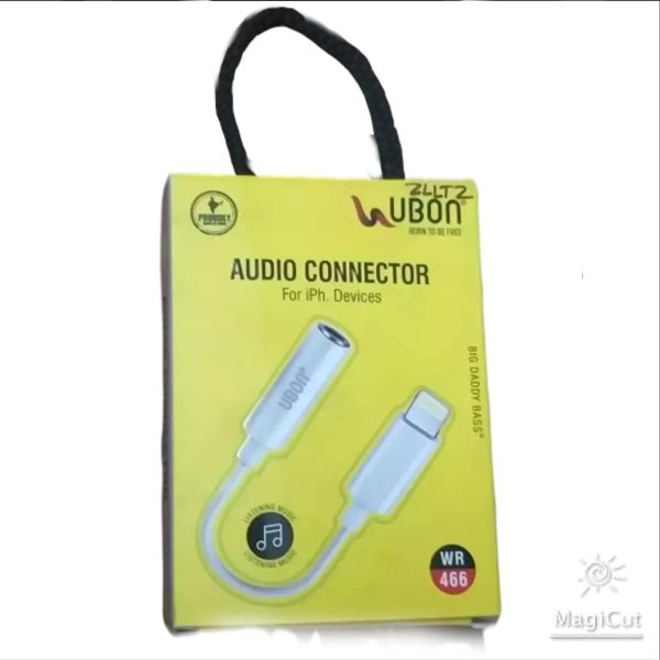 Ubon WR-466 iPhone to Audio Connector - Image 4